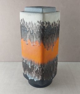 Ancien grand vase en céramique, Dümler & Breiden 84/36, Germany ^