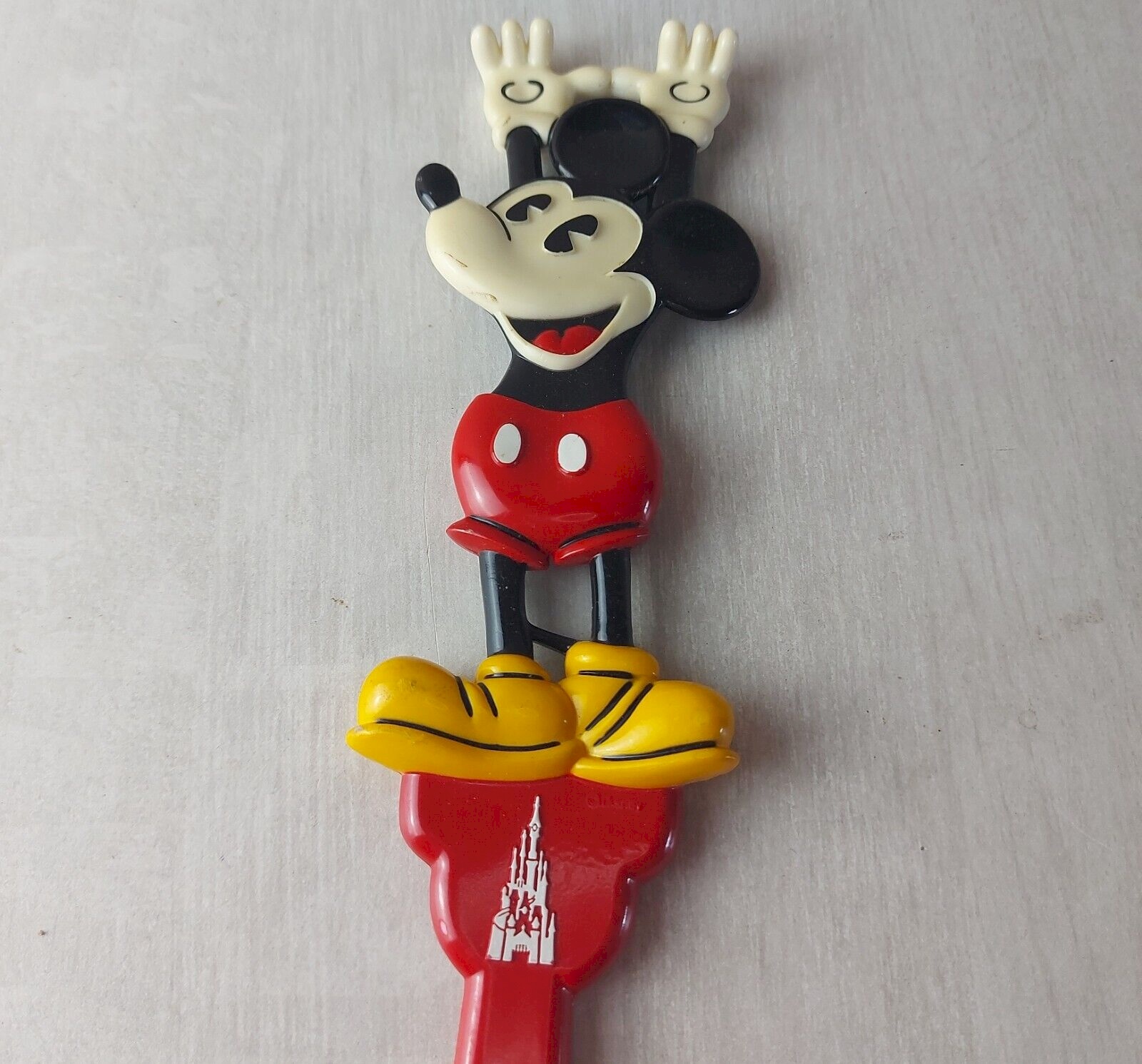 Anciennes Figurines Mickey Et Minnie En Tôle, Jouet Vintage Disney