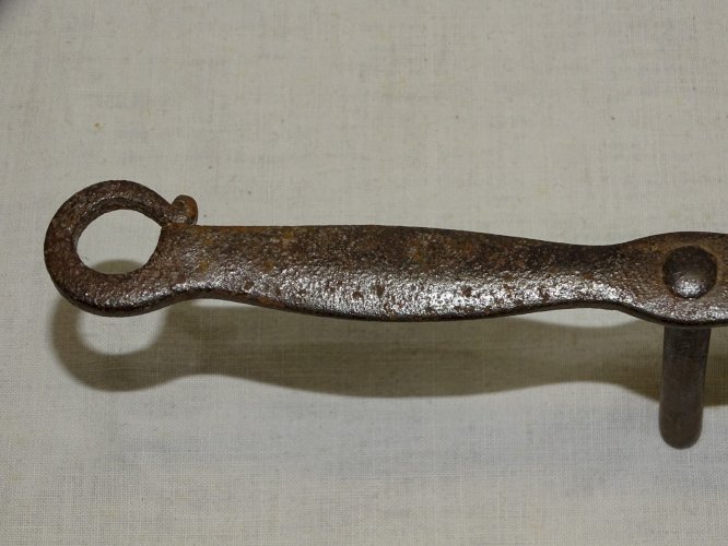 - ANCIEN GRILLE PAIN DE CHEMINEE FER FORGE COLLECTION ART  POPULAIRE déco    D