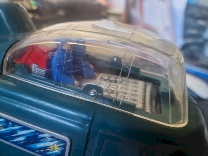 ANCIEN HELICOPTERE  BATTERY  toy 1960 JAPON pour restauration