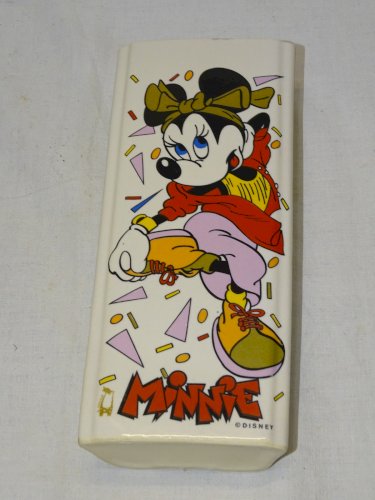 -ANCIEN HUMIDIFICATEUR DE RADIATEUR CERAMIQUE décor MINNIE DISNEY déco XXe    D
