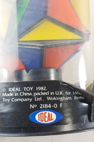 Ancien jeu, Alexander Star puzzle, Rubiks Cube, Ideal Toy 1982