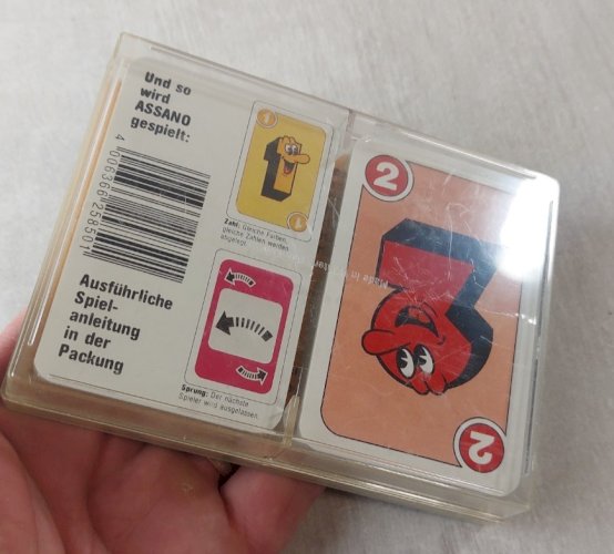 Ancien jeu de carte, Assano, vintage