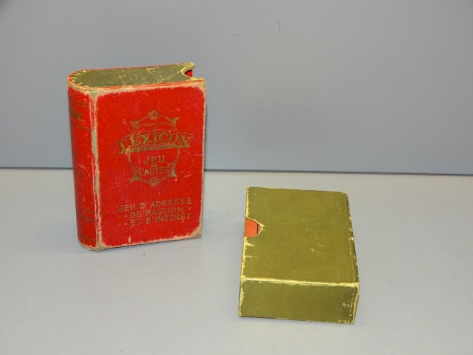 -ANCIEN JEU de CARTE LEXICON JEU D'ADRESSE de PASSION et D'INTERET par ABECE   D