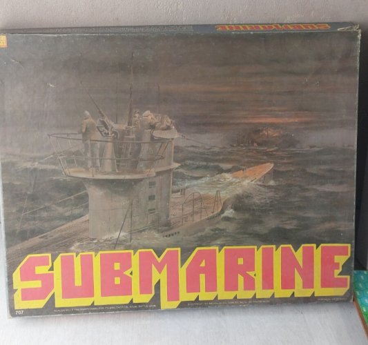 Ancien jeu de société, Submarine, Avalon Hill, 1977