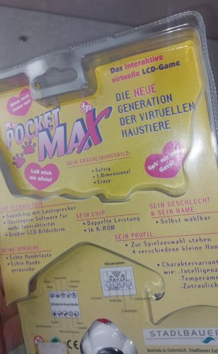 Ancien jeu électronique porte clé / Keychain, Pocket Max, Stadlbauer ^