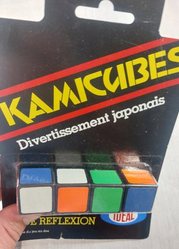 Ancien jeu Kamicubes, jeu de logique, Ideal, 1981, vintage