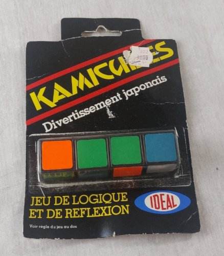 Ancien jeu Kamicubes, jeu de logique, Ideal, 1981, vintage