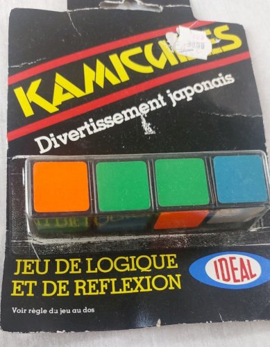 Ancien jeu Kamicubes, jeu de logique, Ideal, 1981, vintage