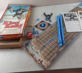 Vintage King Kong game, Ideal Toy 1976