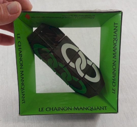 Ancien jeu puzzle, chainon manquant, vintage, scellé