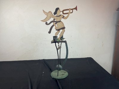 Vintage tin rocking toy pendulum tavern/counter/bar old toy