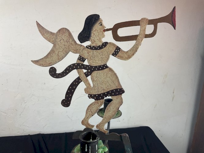 Ancien jeux en tôle a bascule pendule Estaminet / comptoir /bar  Jouet Ancien