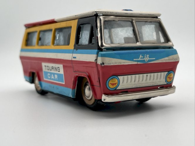 Ancien jouet à friction Tourist Coach SHI20