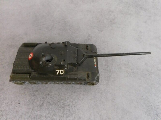 ANCIEN JOUET CHAR BLINDE AMX 30T REF 209-1-1965 N°28