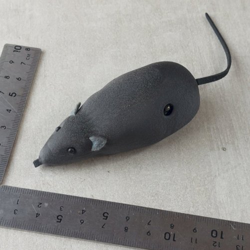 Ancien jouet mécanique, souris Schuco 999 ^