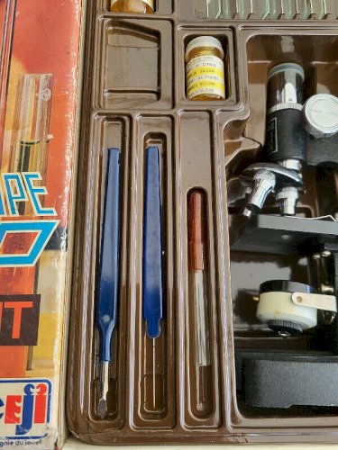 ANCIEN JOUET MICROSCOPE 2000 ETUDIANT CEJI EN BOITE