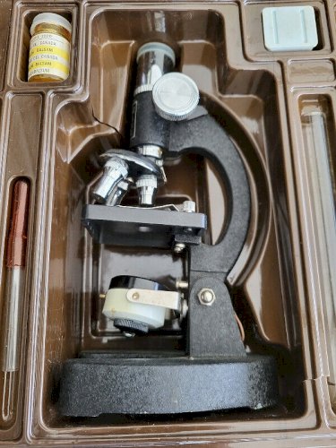 ANCIEN JOUET MICROSCOPE 2000 ETUDIANT CEJI EN BOITE