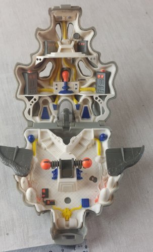 Ancien jouet, Mighty Max Wolf Ship / vaisseau loup, Polly Pocket / Bluebirds