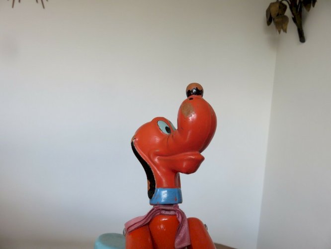 ANCIEN JOUET VILAC MADE IN FRANCE WALT DISNEY PRODUCTIONS JOUET EN BOIS A TIRER