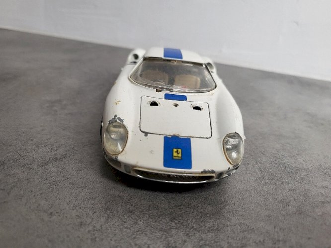 ANCIEN JOUET VOITURE BURAGO FERRARI 250 LM N° 12