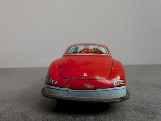 ANCIEN JOUET VOITURE MERCEDES EN TOLE N°15