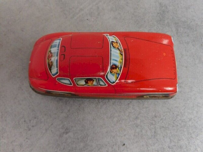 ANCIEN JOUET VOITURE MERCEDES EN TOLE N°15