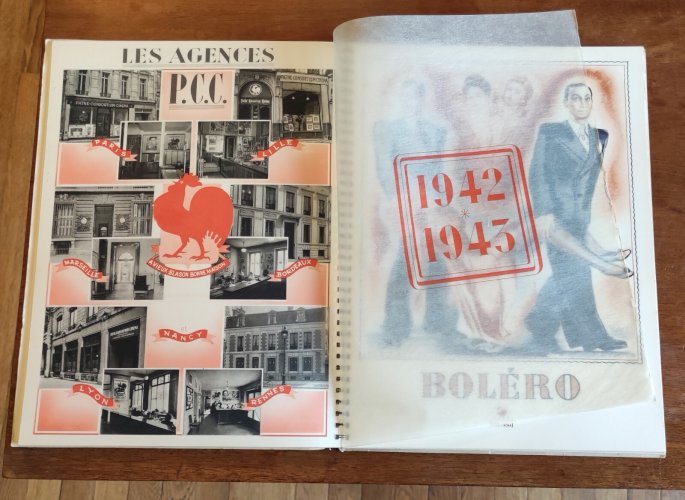 Ancien Livre Publicitaire Pathé 1942/1943/  publicité Cinéma ancien/René Méry