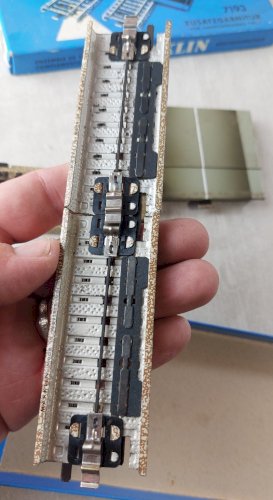 Ancien lot d'extension pour passage à niveau, Märklin 7193, en HO