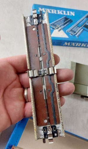 Ancien lot d'extension pour passage à niveau, Märklin 7193, en HO