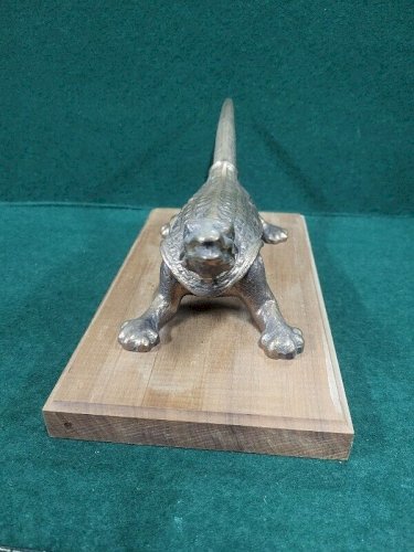 ANCIEN MACHE BOUCHON DE PHARMACIE EN BRONZE