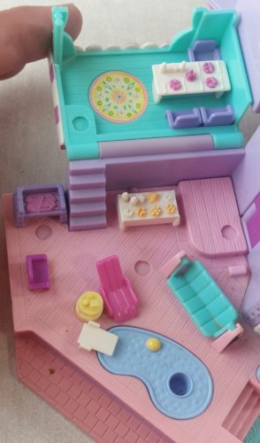 Ancien manoir magique / Magical Mansion, Polly Pocket, Bluebird 1994 ^