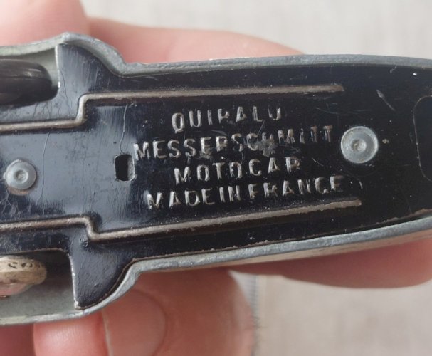 Ancien Messerschmitt Motocar, Quiralu