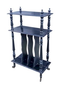 Ancien Meuble Étagère Classeur À Musique Partitions Napoléon III 19 Ème Siècle