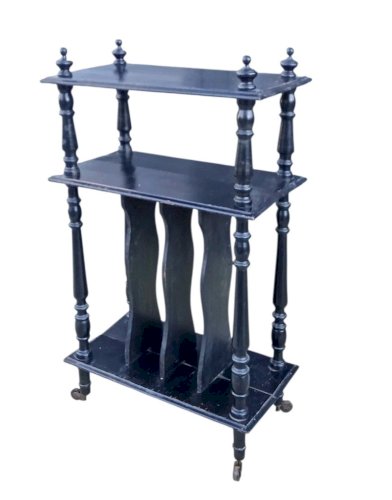 Ancien Meuble Étagère Classeur À Musique Partitions Napoléon III 19 Ème Siècle