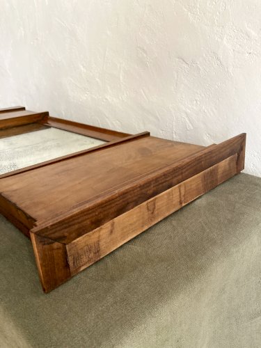 Ancien miroir Biedermeier, vers 1830