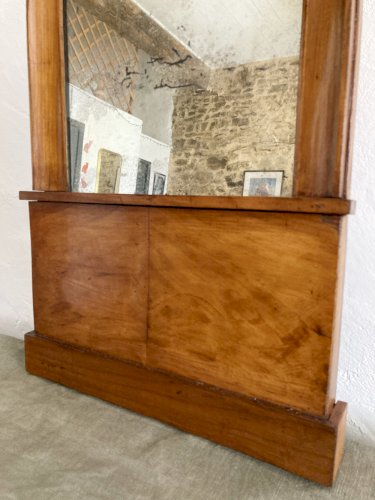 Ancien miroir Biedermeier, vers 1830