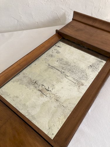 Ancien miroir Biedermeier, vers 1830