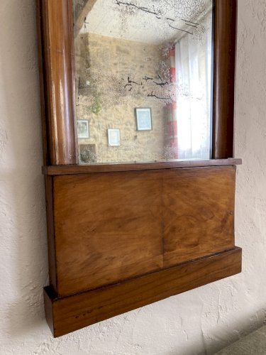 Ancien miroir Biedermeier, vers 1830