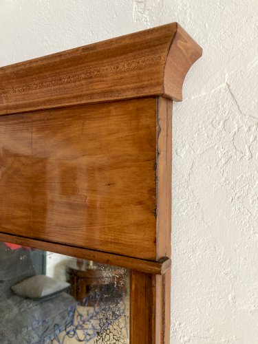 Ancien miroir Biedermeier, vers 1830