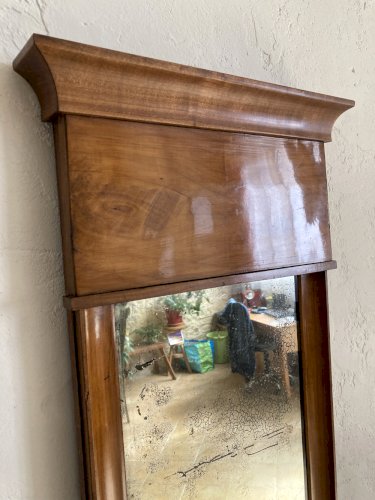 Ancien miroir Biedermeier, vers 1830