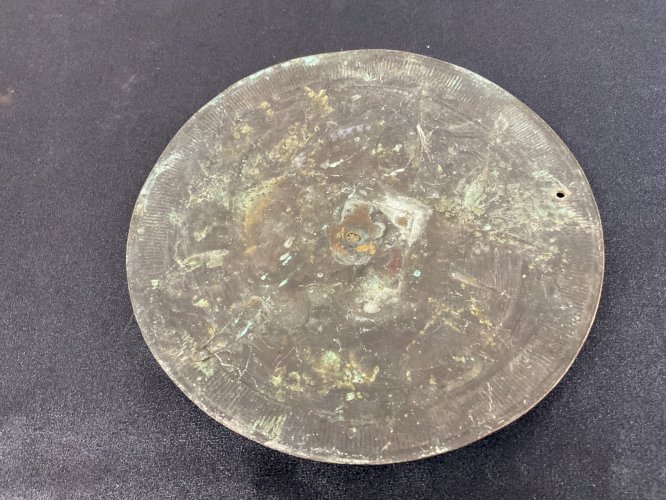 ANCIEN MIROIR BRONZE  ASIATIQUE CHINE CHINA TANG XVIIIEME