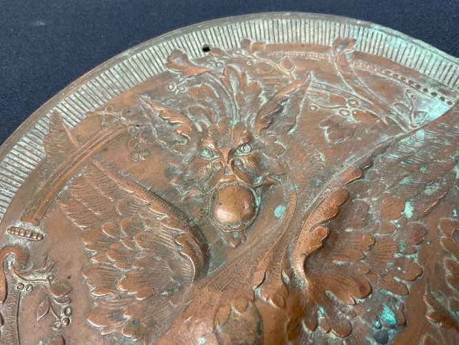 ANCIEN MIROIR BRONZE  ASIATIQUE CHINE CHINA TANG XVIIIEME