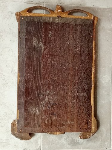 Ancien miroir cadre moulures doré fin 18 ème Siècle Antique golden mirror