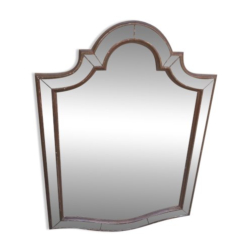 Ancien miroir en stuc