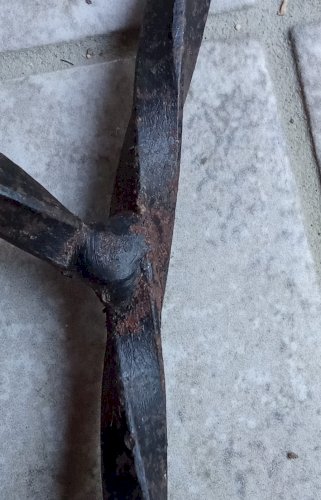 Ancien Miroir Vintage Fer Forgé Old wrought iron mirror