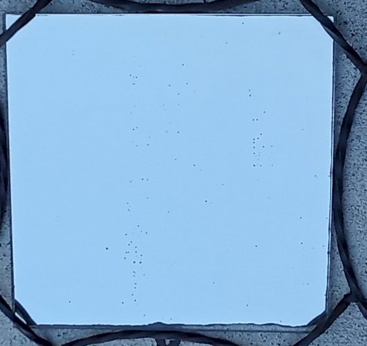 Ancien Miroir Vintage Fer Forgé Old wrought iron mirror