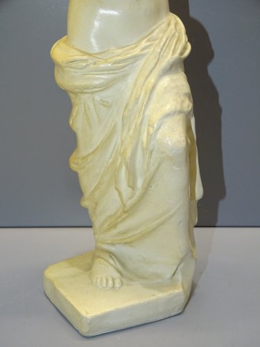 -ANCIEN MOULAGE du LOUVRE VENUS de MILO SOUVENIR PARIS COLLECTION VITRINE   D