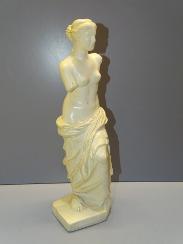 -ANCIEN MOULAGE du LOUVRE VENUS de MILO SOUVENIR PARIS COLLECTION VITRINE   D