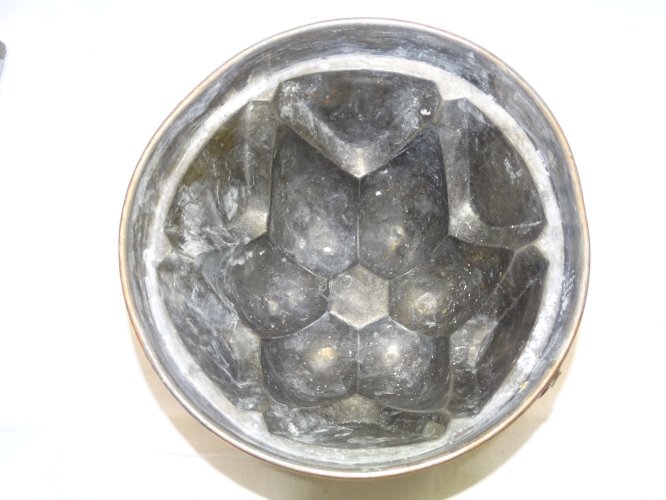 -ANCIEN MOULE A GATEAU EN CUIVRE étamé à l'intérieur Belle déco Cuisine     D